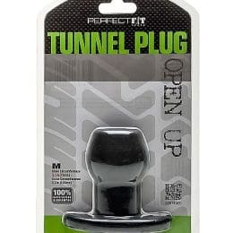 PERFECT FIT BRAND - ASS TUNNEL PLUG SILICONE BLACK M 2